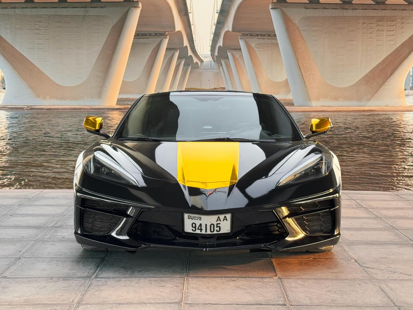 Car from the BOYZ TOYZ rental fleet in Dubai