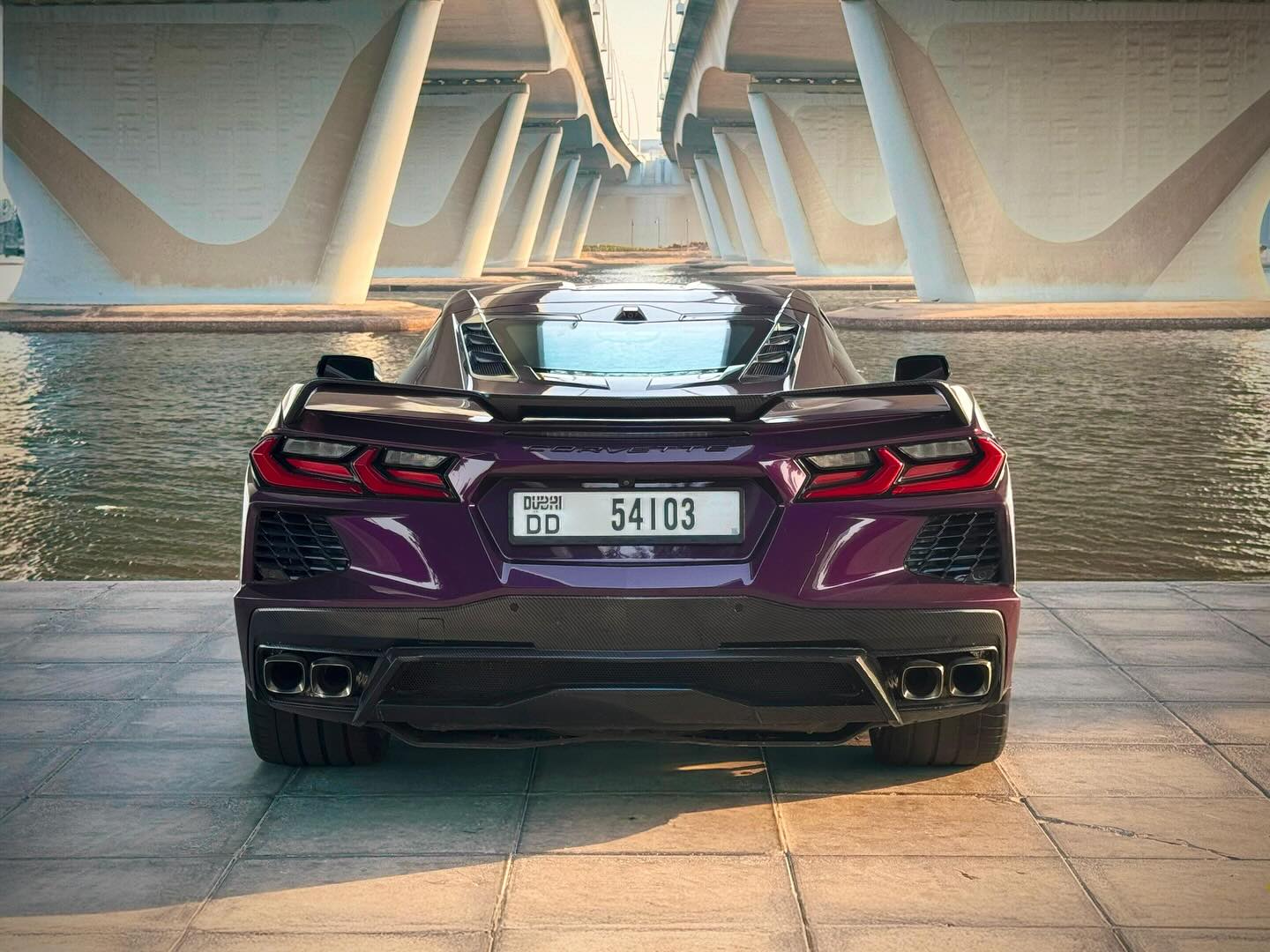 Car from the BOYZ TOYZ rental fleet in Dubai