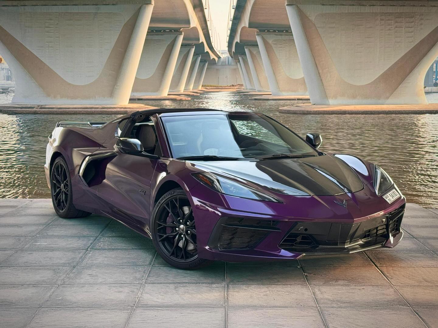 Car from the BOYZ TOYZ rental fleet in Dubai