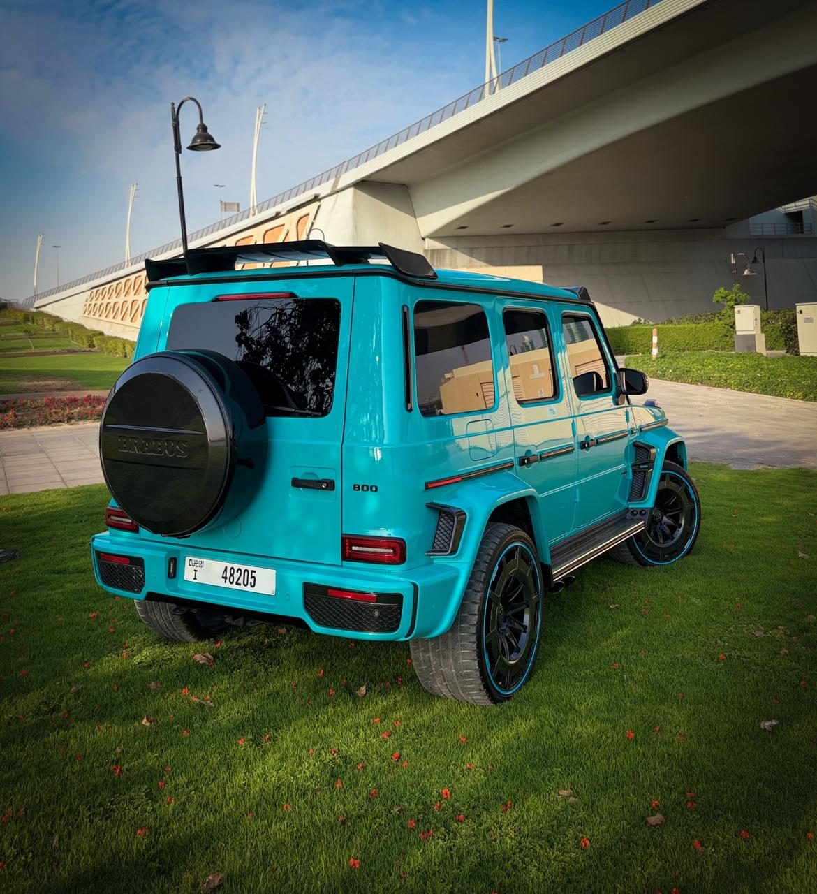 Car from the BOYZ TOYZ rental fleet in Dubai