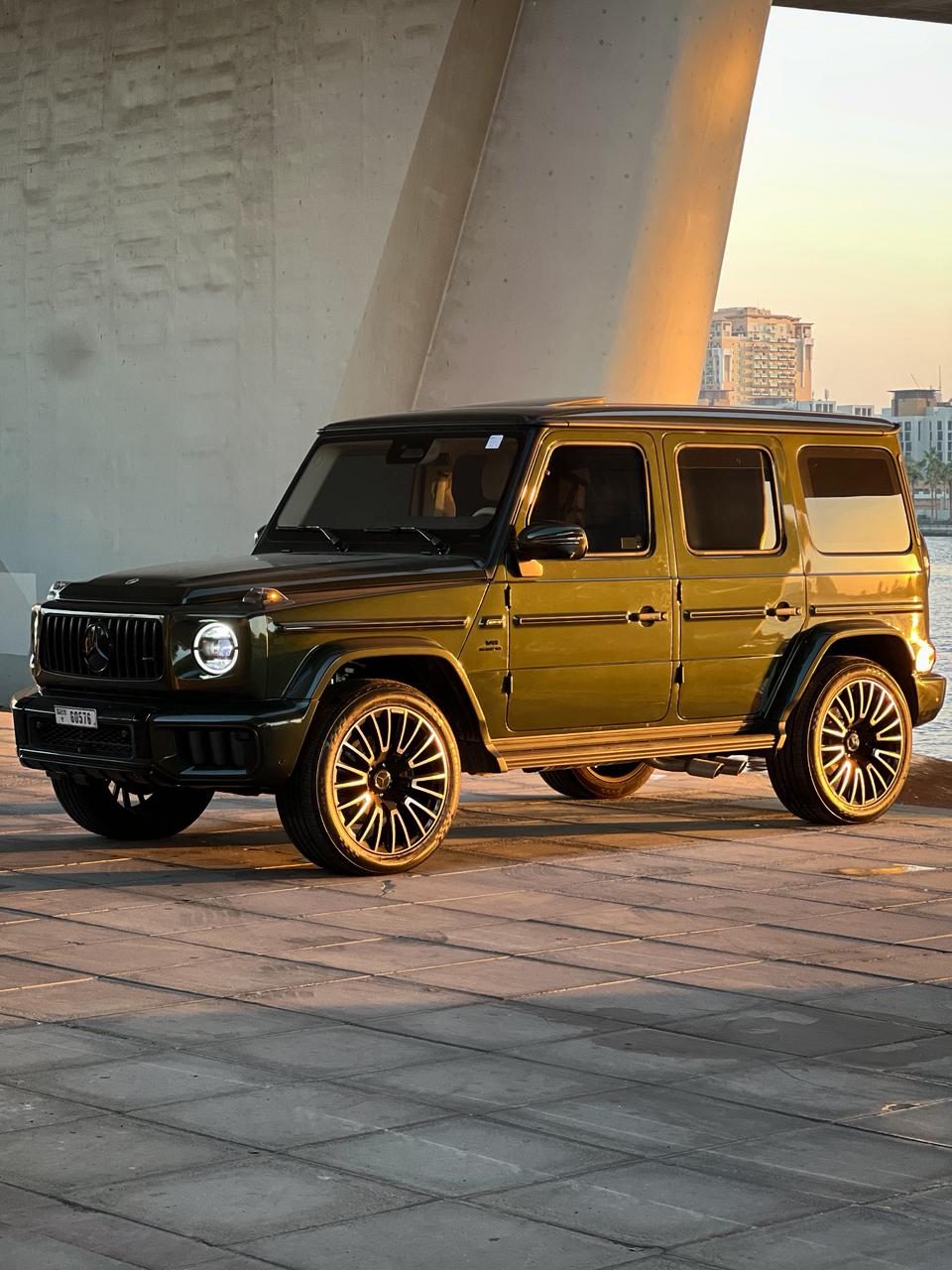 Car from the BOYZ TOYZ rental fleet in Dubai